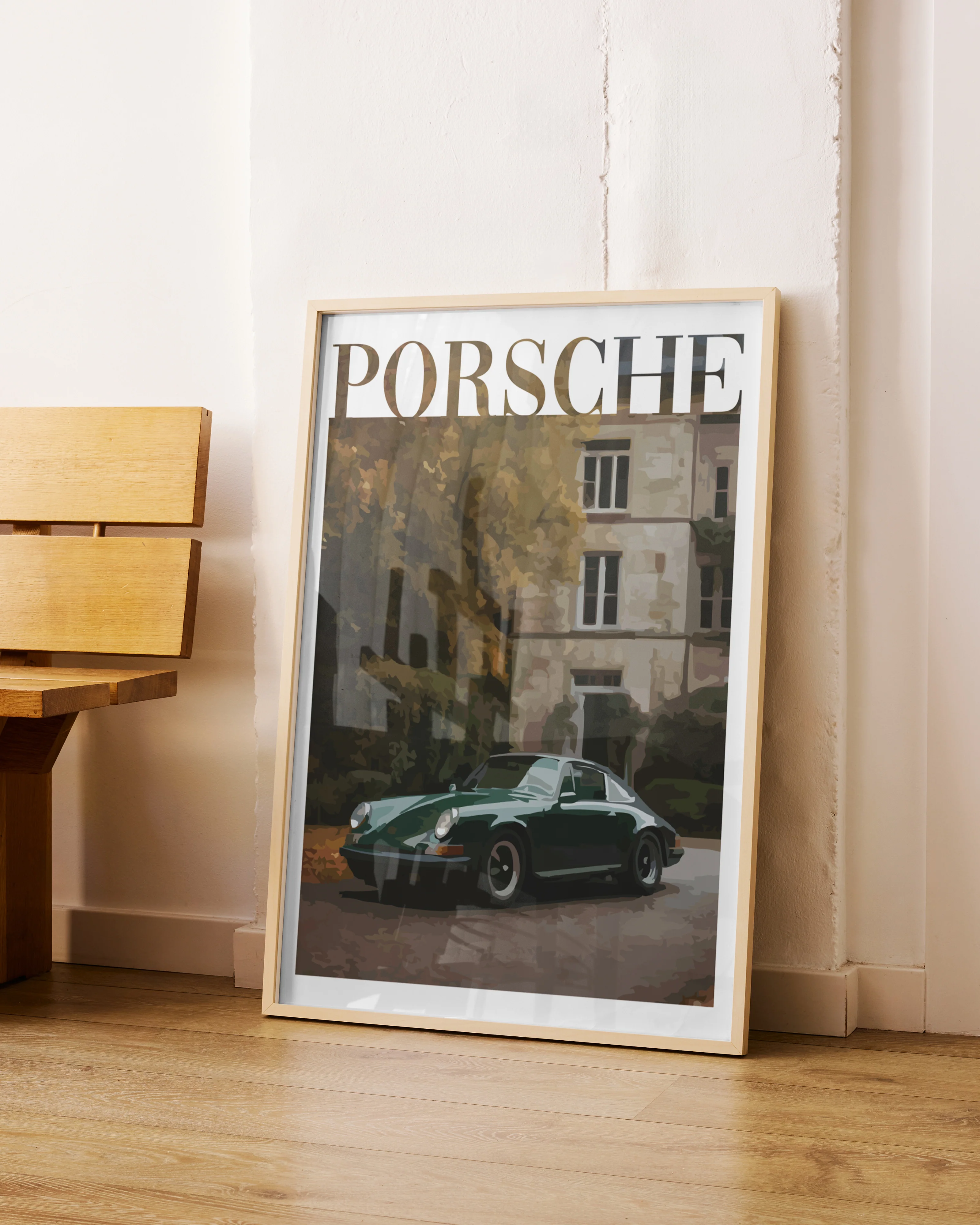 "Old Money Porsche No.1" Poster - Image 2