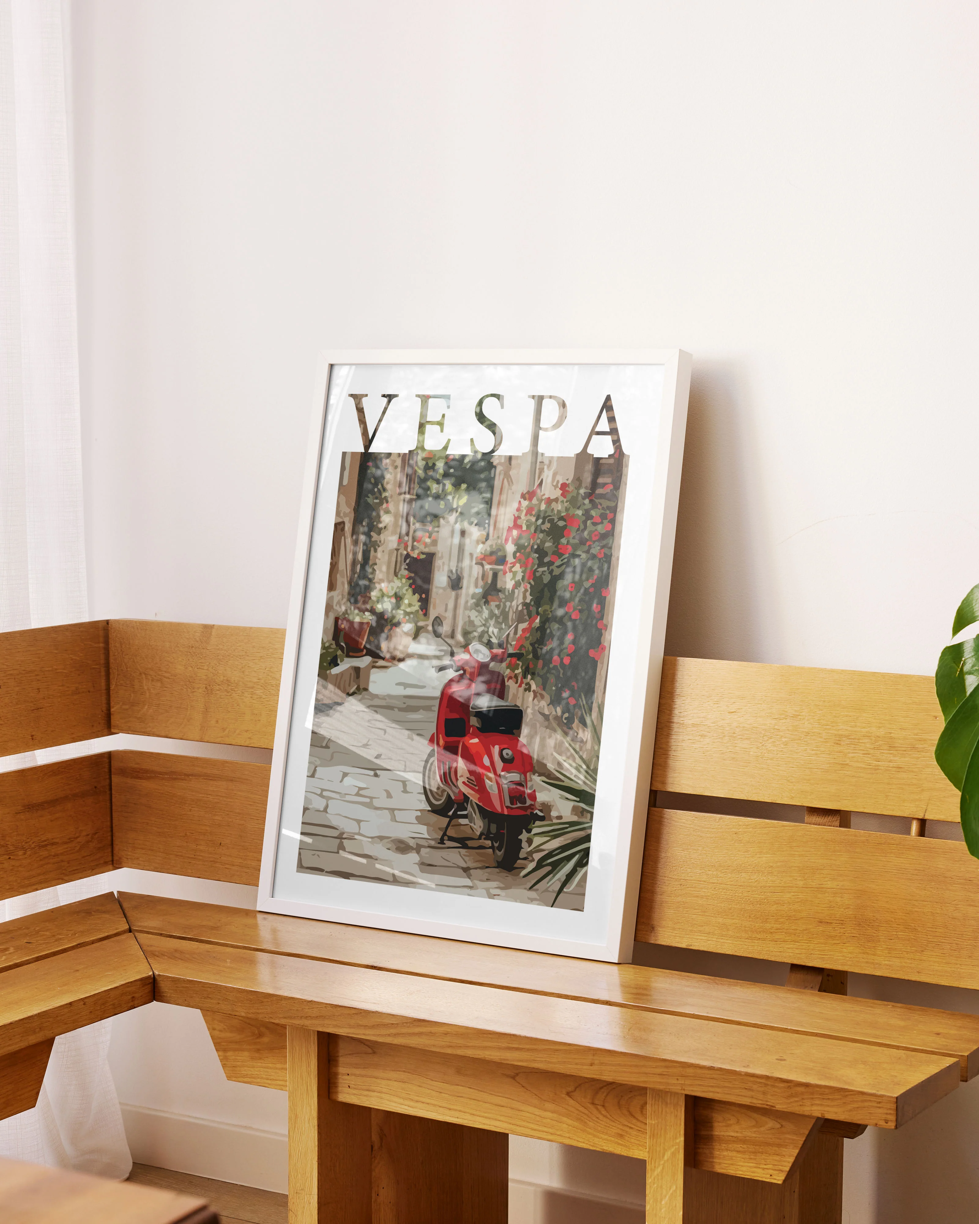 "Piaggio Vespa" No.1" Poster - Image 3