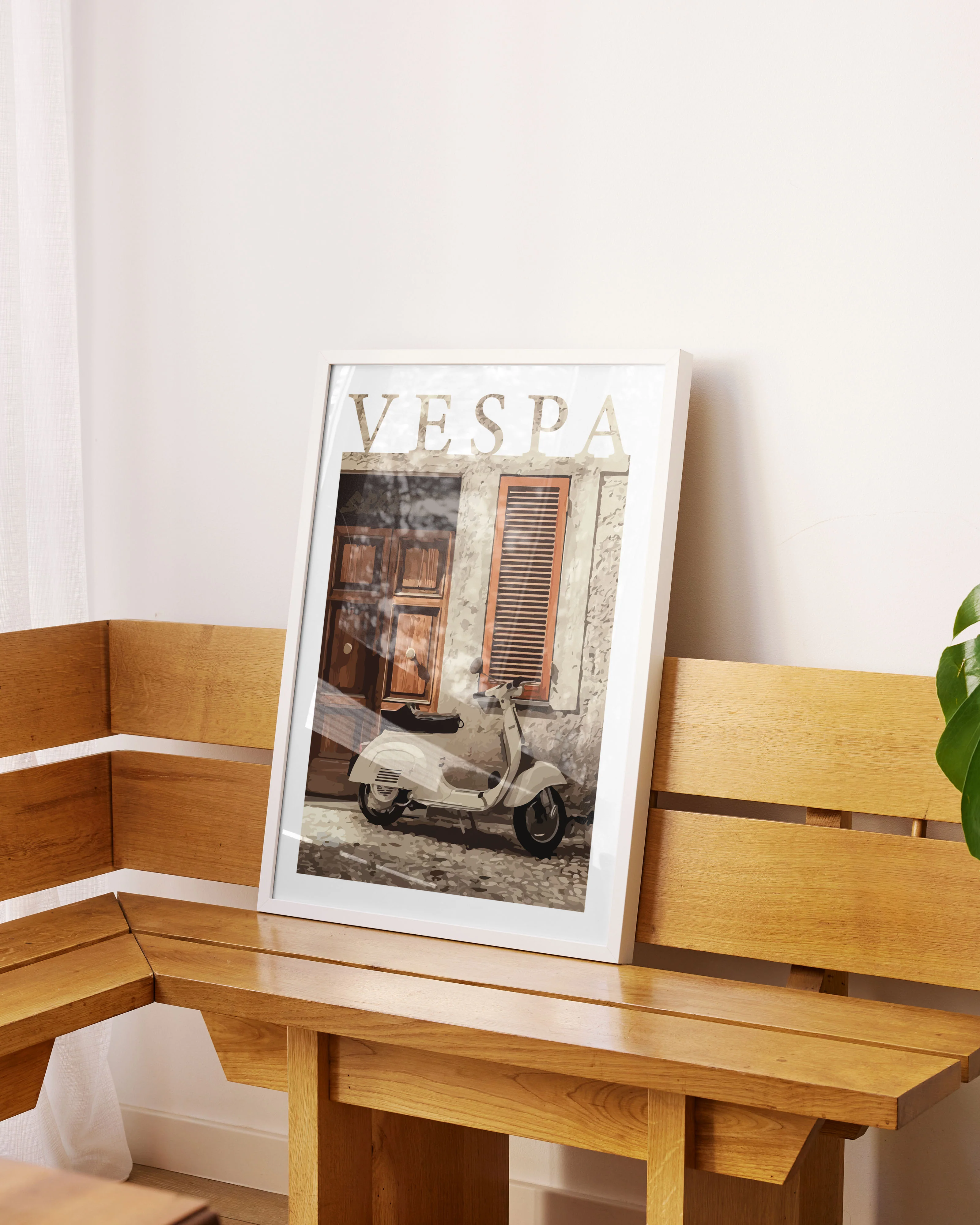 "Piaggio Vespa" No.2" Poster - Image 3