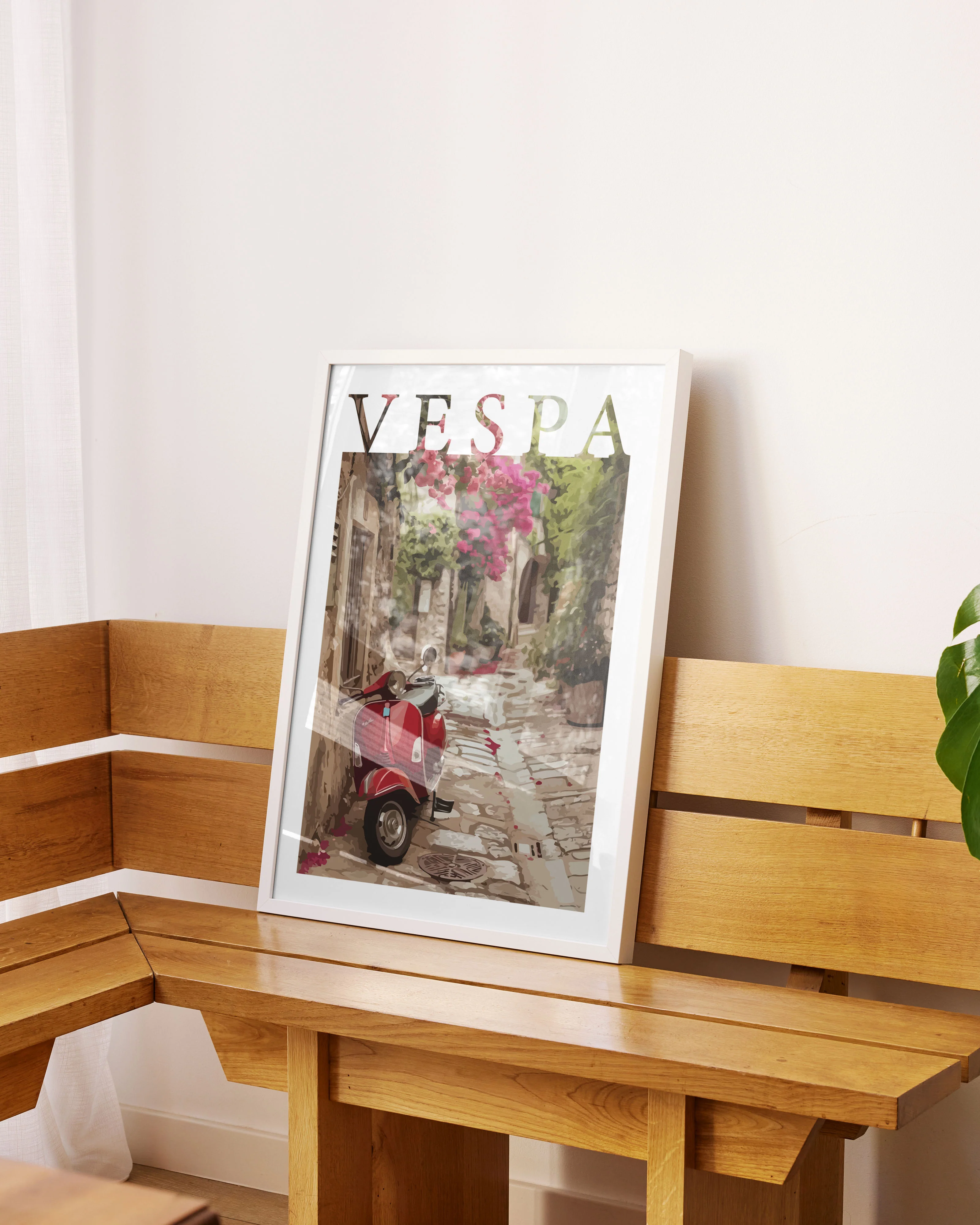 "Piaggio Vespa" No.6" Poster - Image 3