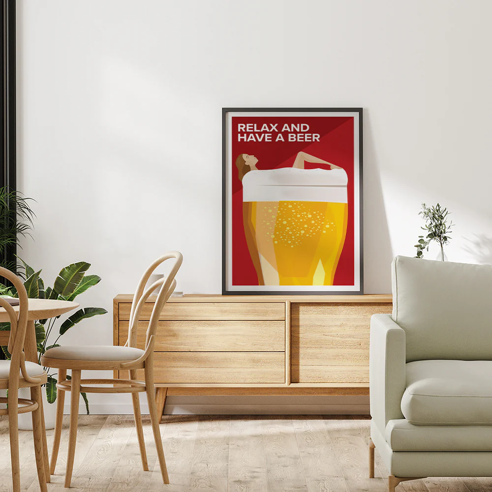 Relax and have a beer Poster - Image 3
