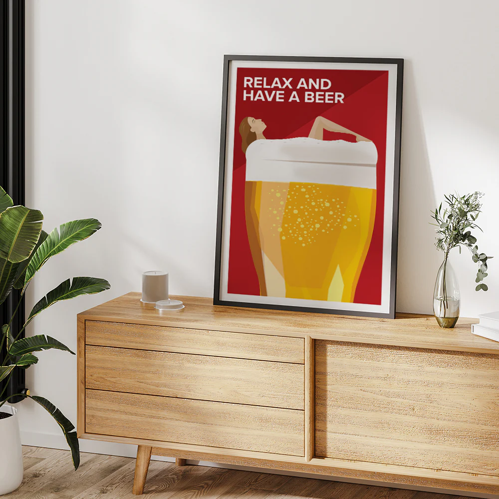 Relax and have a beer Poster - Image 4