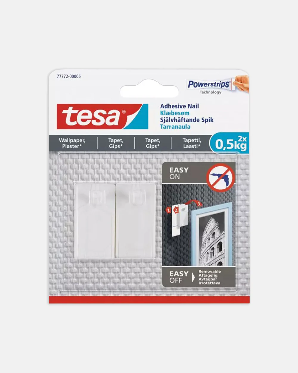 SjÀlvhÀftande spik 2-pack - Image 2