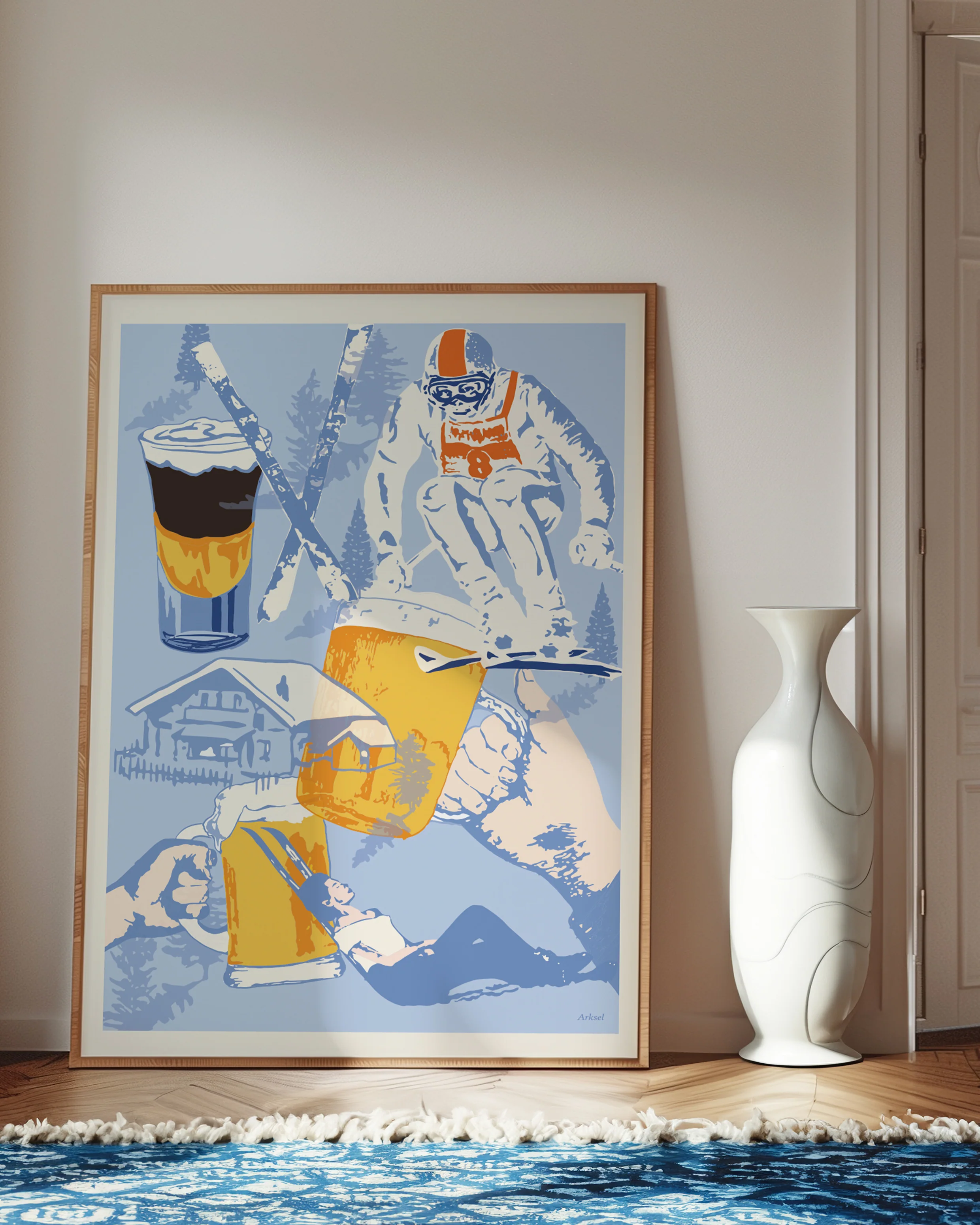 Skicollage Poster - Image 3