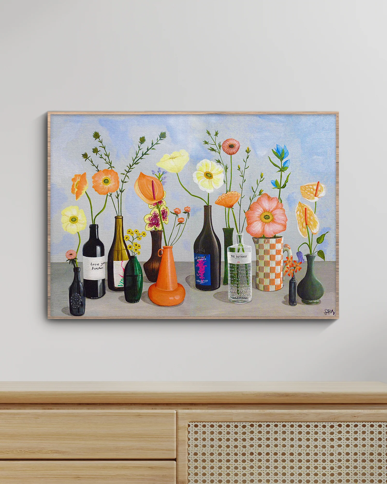 "The Thirsty Botanist Wide" Poster - Image 2
